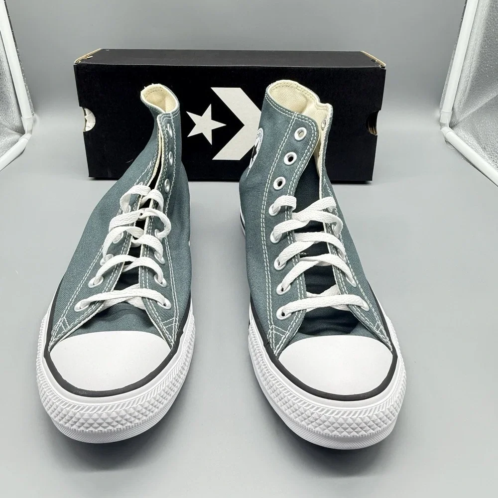 Converse CTAS Hi True Nature Green‎ Men's 13 / Women's 15 Canvas Sneakers - Picture 4 of 8